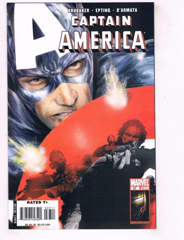 5 Captain America Marvel Comics # 36 37 38 39 40 Winter Soldier Civil War J79