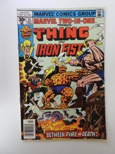 Marvel Two-in-One #25 (1977) FN- condition