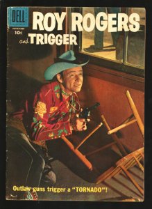 Roy Rogers and Trigger #119 1957-photo cover-Alex Toth art-Trigger solo story...