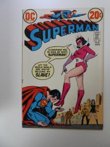 Superman #261  (1973) VF condition