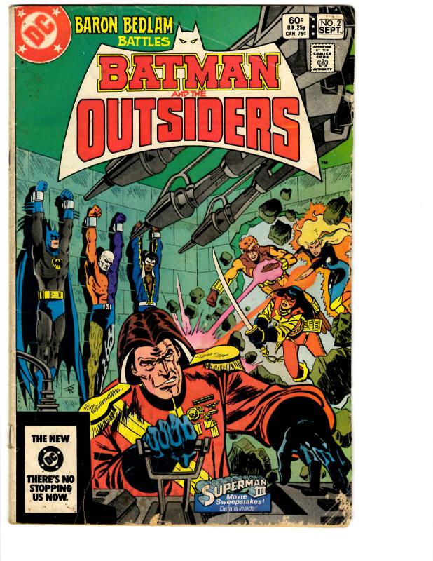 10 Batman and The Outsiders DC Comic Books # 1 2 3 4 5 6 7 8 9 10 Katana BH11