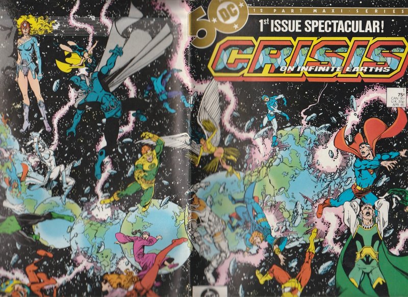 Crisis on Infinite Earths # 1,2,3,4,5,6,7,8