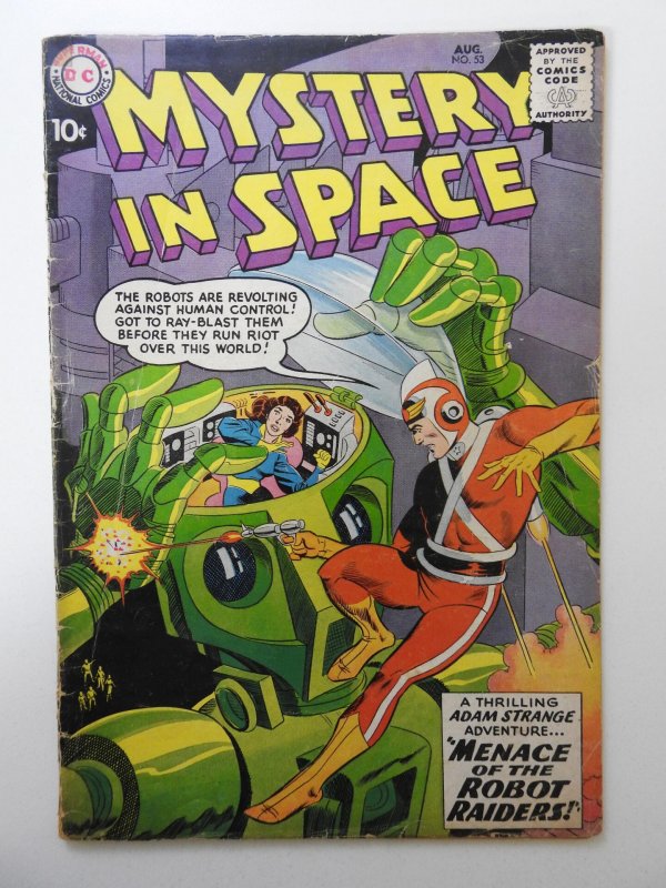 Mystery In Space #53  (1959) VG- Condition! small piece of tape on spine