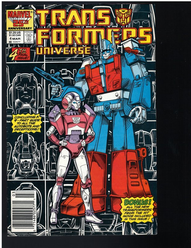 Transformers Universe #4 (DC, 1987)