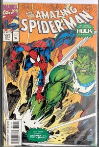 The Amazing Spider-Man #381 (1993, Marvel) Hulk Appearance. NM+
