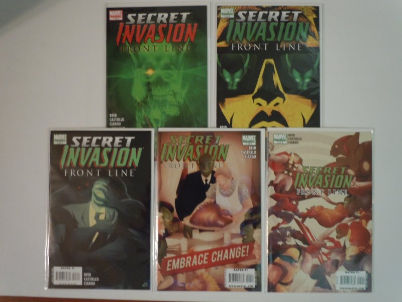 Secret Invasion: Front Line #1-5 Set (2008)