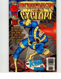 Uncanny Origins #1 (1996) Cyclops