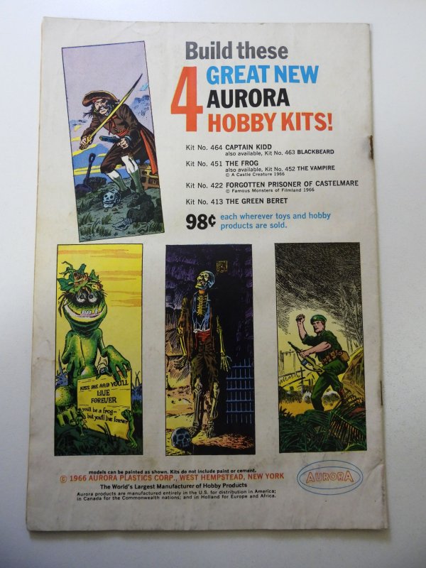 Teen Titans #6 (1966) GD/VG Condition moisture damage, rusty staples