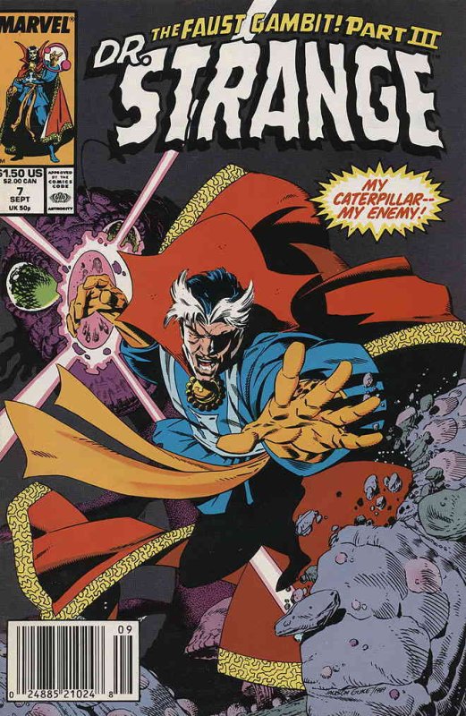 Doctor Strange: Sorcerer Supreme #7 (Newsstand) VF ; Marvel | Faust Gambit 3