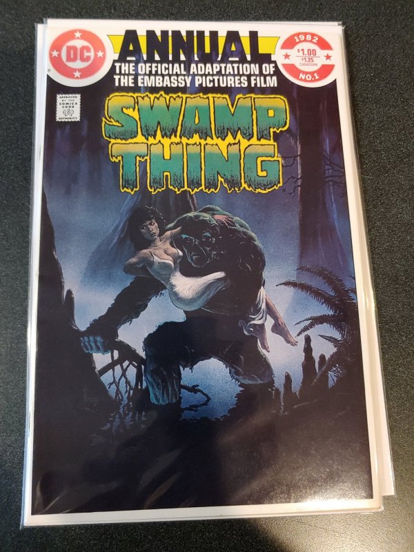 SWAMP THING ANNUAL #1 BRONZE AGE CLASSIC VF/NM