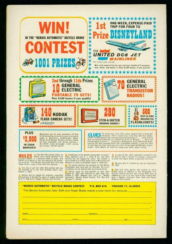 LAUGH #149 1963-ARCHIE COMICS-WATER SKIING COVER-JOSIE-VG