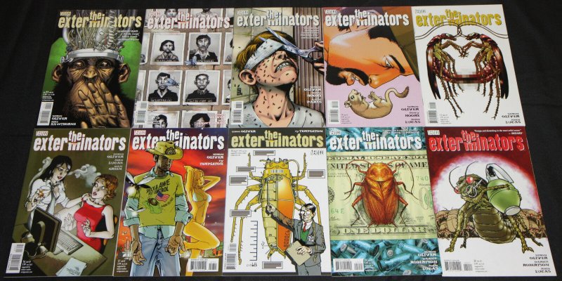 Modern Vertigo THE EXTERMINATORS 20pc High Grade Comic Lot #1-20 Bug