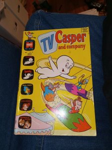 TV CASPER AND COMPANY 25 harvey comics 1970 GIANT SPOOKY LITTLE AUDREY BABY HUEY