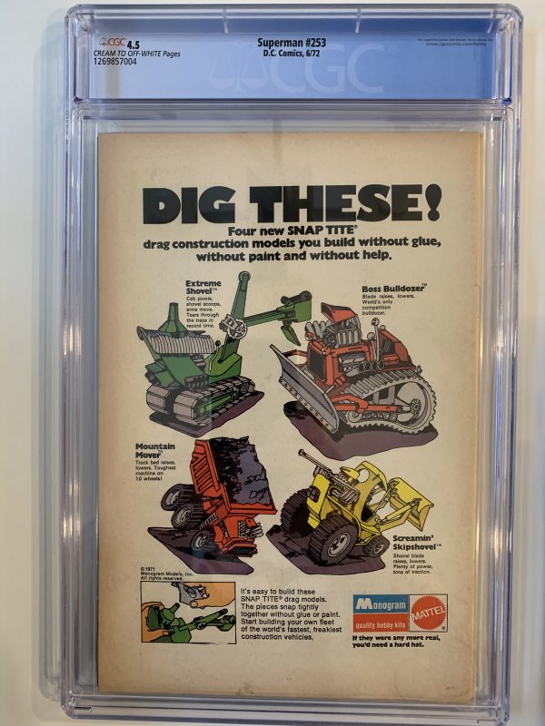 Superman #253 CGC 4.5