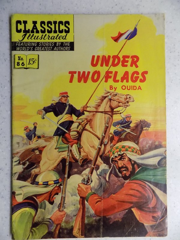 Classics Illustrated #86 (1951) HRN 117