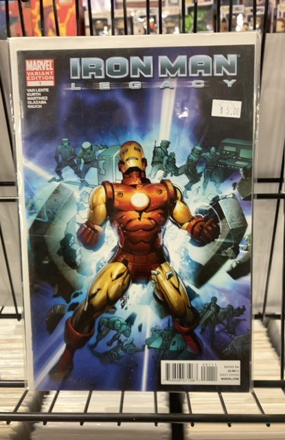 Iron Man: Legacy #1 Larroca Cover (2010)