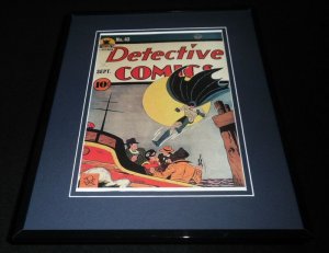 Detective Comics #43 Framed 11x14 Repro Cover Display Batman Robin 