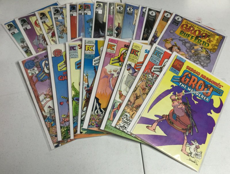 Groo The Wanderer Nearly Complete Series List 1-120 Mini Series Marvel Image DH