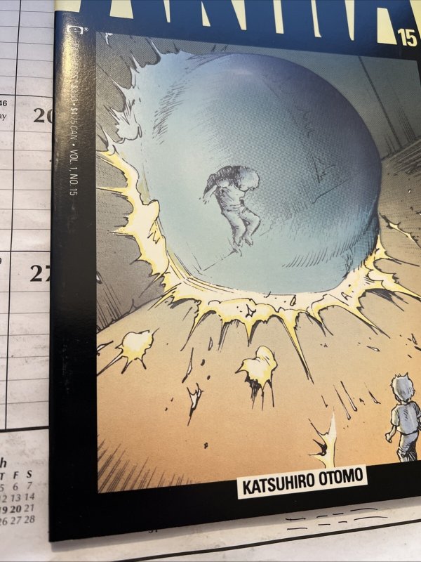 AKIRA # 15 Psychic Duel Katsuhiro Otomo story & Art, Marvel Epic (1990) VF