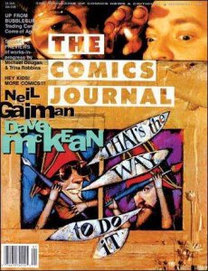Comics Journal, The #155 VG ; Fantagraphics | low grade comic Neil Gaiman