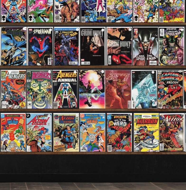 Huge Lot 160+ Comics with Action Comics, The Flash & More!