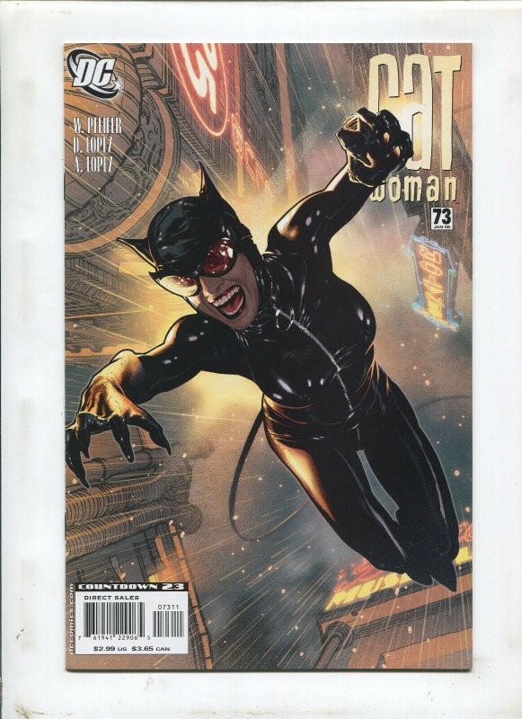 CATWOMAN #73 (9.2) ADAM HUGHES COVER! 