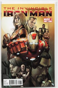 Invincible Iron Man #500.1 (2011) Iron Man