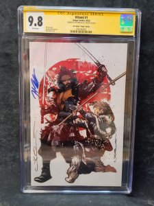 CGC 9.8 Signature Series Hitomi #1 JAF Comics Exclusive Signed Comic Book