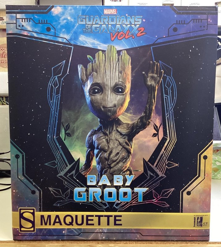 Sideshow Baby Groot - GOTG Vol 2 - Maquette