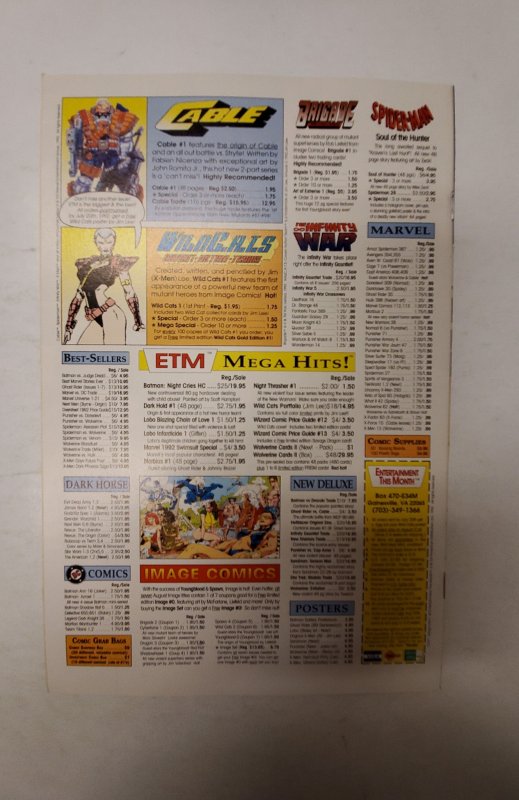 The Punisher: War Zone #6 (1992) NM Marvel Comic Book J696