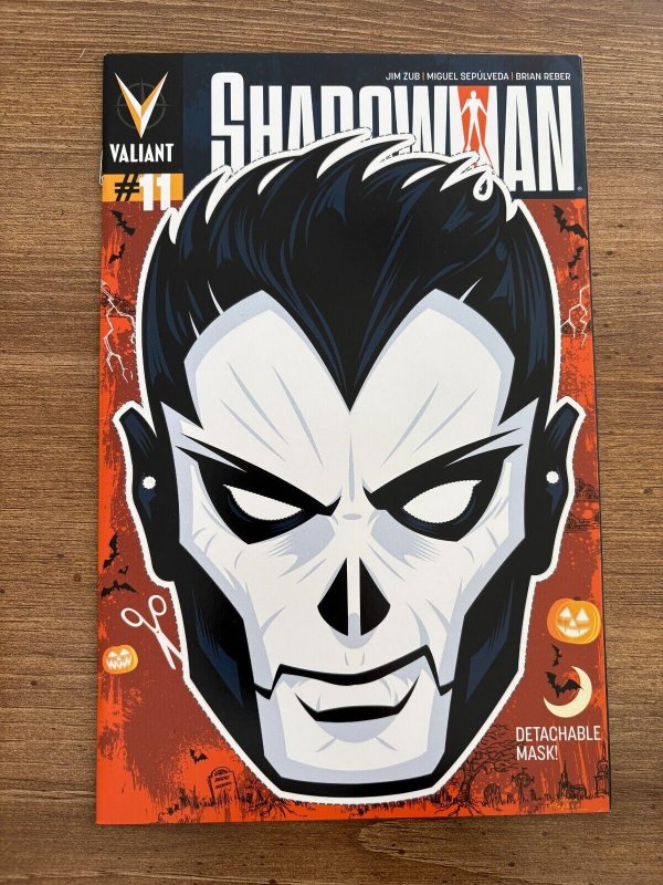 Shadowman # 11 NM 1st Print Valiant Comic Book Mask Variant Cover 11 J275