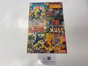 4 MARVEL comic books Nova #14 Eternals #16 Marvel Premiere #39 Kull #19 2 KM15