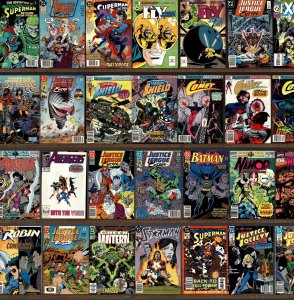Huge Lot 130+ Comics with Justice League Europe, The Comet, Batman & More!