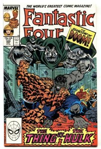 Fantastic Four #320-1988-THING VS. HULK comic book 