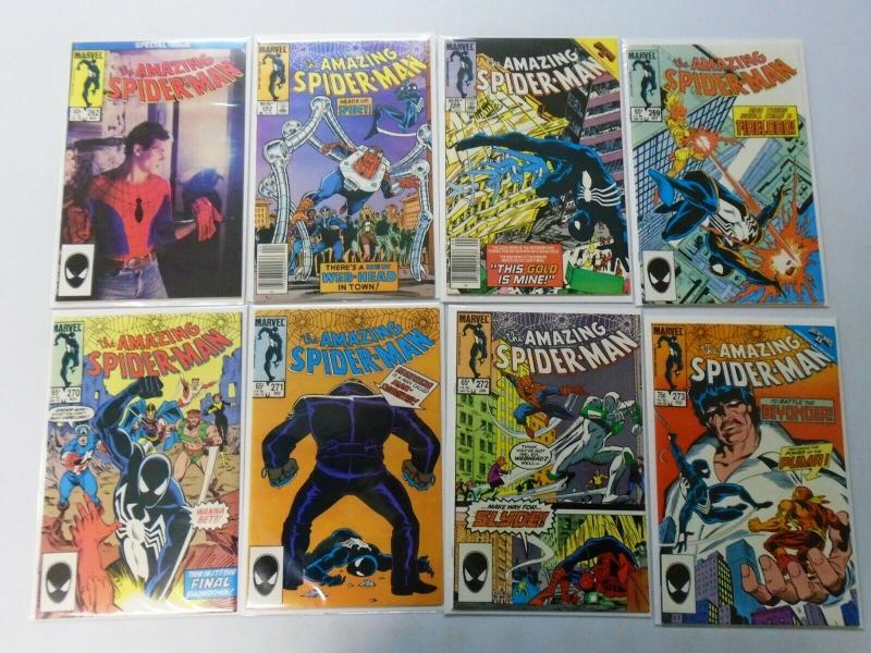 Amazing Spider-Man Lot, From:#253-297, 31 Different Avg 7.0, 6.0-8.0 (1984-1988)