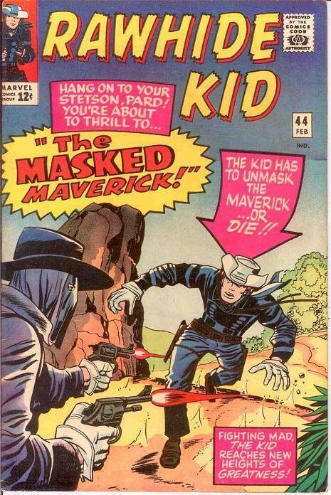 RAWHIDE KID (1960-1979) 44 VG+   February 1965 COMICS BOOK 