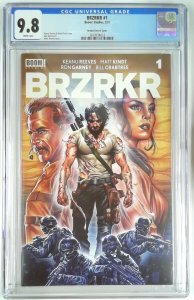 BRZRKR (BERZERKER) 1 B CGC 9.8 BROOKS KEANU REEVES NETFLIX (SLAB GRADE) 