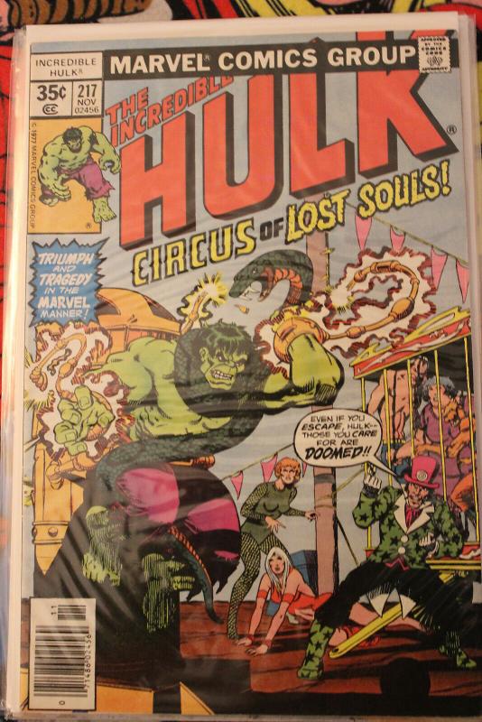 Incredible Hulk #217 FN/VF