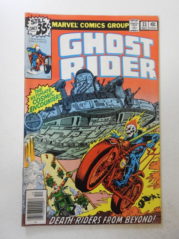 Ghost Rider #33 (1978) FN Condition!
