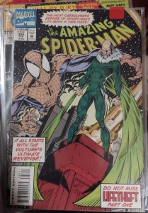 Amazing Spider-Man  # 386 1994 MARVEL  disney LIFE THEFT PT 1 VULTURE