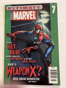 LOT OF 7 ULTIMATE MARVEL MAGAZINE #4 5 7-11 Heavy Wear See Pictures 