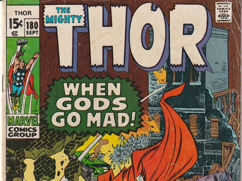 Thor(vol. 1)#180  Freaky Friday, Asgardian Style !