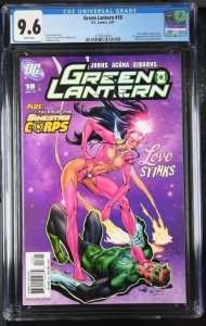 GREEN LANTERN #18 CGC 9.6 STAR SAPPHIRE 1ST LYSSA DRAK