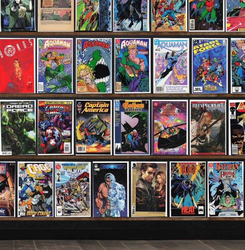 Huge Lot 140+ Comics with Captain America, Aquaman, The Punisher & More!