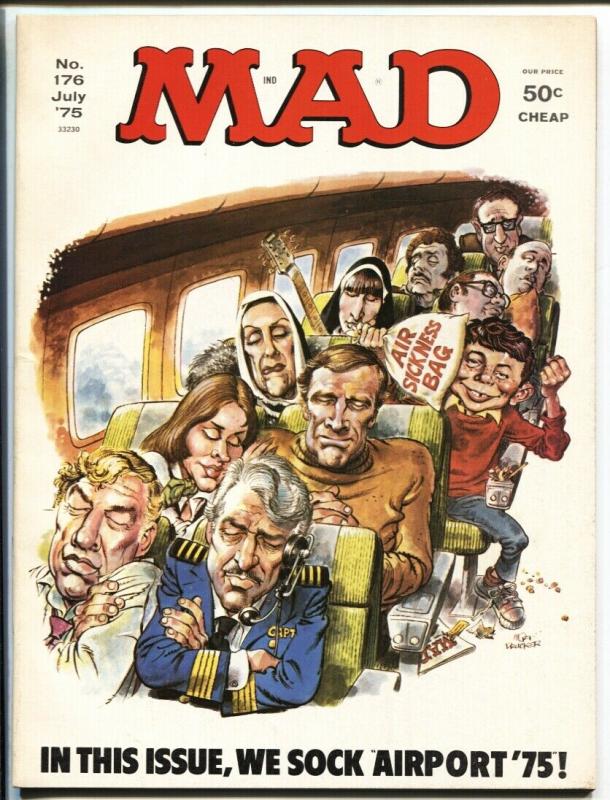 Mad-Magazine-#176-July 1975-Mort Drucker-Don Martin-HIGH GRADE