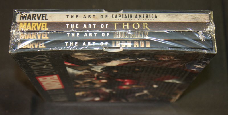 2012 ART OF MARVEL STUDIOS TRADE PAPERBACK SET - 3pc Sealed w/ Slipcase Avengers