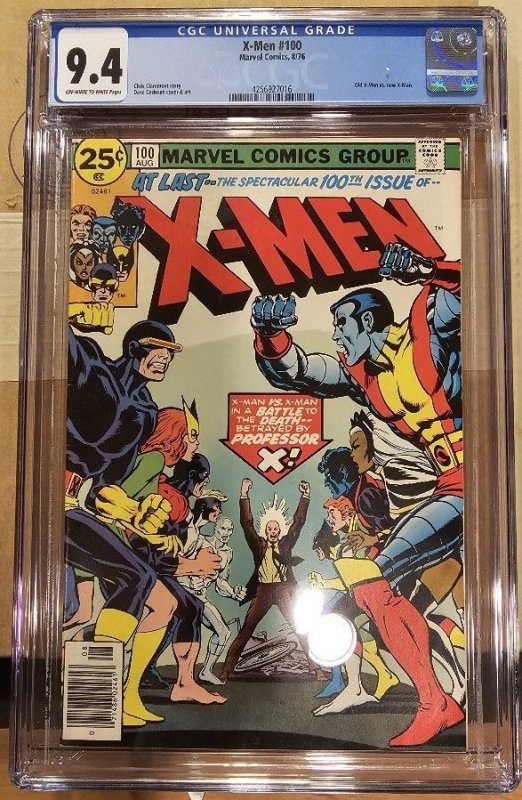 X-MEN (1976) #100, CGC 9.4 NM