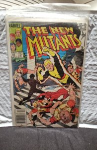 The New Mutants #10 75-Cent Cover (1983) Cannonball 