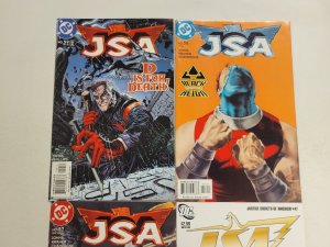 5 JSA DC Comic Books #47 57 58 59 85 TJ15