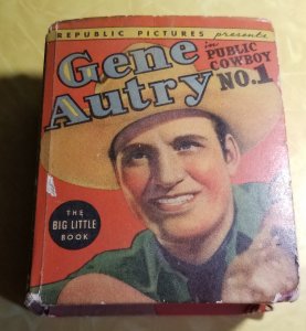 Big Little Book - Gene Autry in Public Cowboy #1 1433
